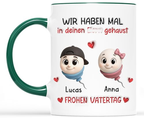 Geschenke Mall Tasse Personalisiert - Danke Dass Du Uns Nicht Geschluckt Hast - danke papa, Personalisierte geschenke papa, tasse papa personalisiert, vatertag tasse (Modell #2)