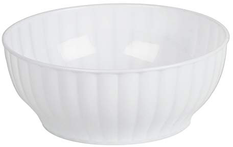 Mobil Plastic - Insalatiera in plastica diametro 34 cm - bianco neutro