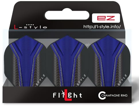 LSTYLE Dart Flights: L1 Pro/Kami/EZ Standard - für Soft Tip und Steel Tip Darts