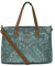 Pip Studio Einkaufstasche Kyoto Festival | Green - 33/39 x 22 x 10