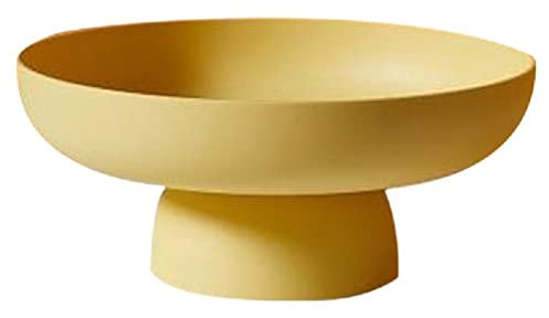 KLOVA Cestino per frutta rotondo moderno con scolapiatti e vassoio aperto di grande capacità