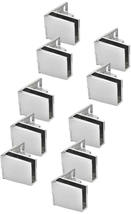 TYNXK TüRscharnier 10 Packglas Türscharniere Glaschrank Tür Scharnierglas Wein Schrank Scharnierglas Display Scharnier Scharnier TüR Scharnier