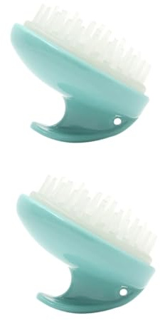 GLEAVI 2 Stk Kopfmassagekamm Anti-Schuppen-Shampoo-Bürste belebende kopfhaut Shampoo-Bürste für die Kopfhaut Haarshampoo Haare waschen Japanischer Stil Massagegerät -Kamm