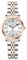 Szaikyri Klassik Uhr für Frauen mit Einfacher Zeit Lese Arabische Ziffern Damenuhren mit Kalender Wasserdicht (Silver-Rosegold Black)