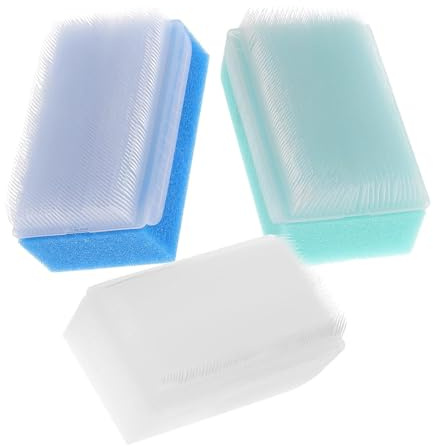 3pcs Sensory Brush Sensory Processing Disorder ToddlerAutism Sponge Brush Infant Hair Scalp Brush Surgical Hands Scrub Brush