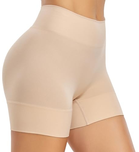 SIMIYA Shorts de Cyclisme pour Femmes, Shorts à Porter sous Une Robe | sous-vêtements Courts, , Shorts Taille Haute, Mini-Shorts sans Coutures, Boxers d'été, Culottes, Shorts du S au 3XL