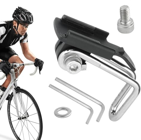 Fahrrad-Lichtgabelhalterung,Fahrrad-Gabellichthalterung | Fahrradteilhalterständer für Fahrrad-Frontlicht | Stilvoller Fahrrad-Scheinwerfer-Gabel-Fahrrad-Lampenhalter zum Radfahren für den Außenbereic