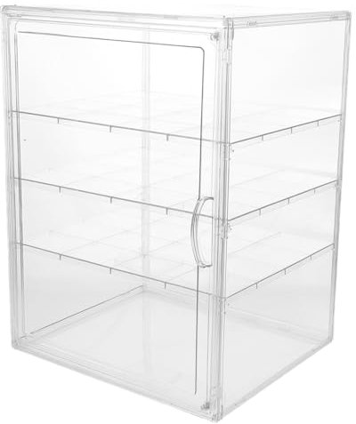 OHPHCALL Transparentes Lagiges Bäckerei-display Verstellbarer Aufbewahrungskorb Für Kuchen Und Gebäck Für Küchenarbeitsplatte Effektiven Aufbewahrung Von Backwaren