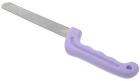 Veemoon Herramienta Para Cortar Flores y Bloques De Espuma Floral, Cuchillo De Corte De Florista, Color Morado Claro, Afilado y Preciso, Uso Profesional Para Floristas y Decoración Nupcial
