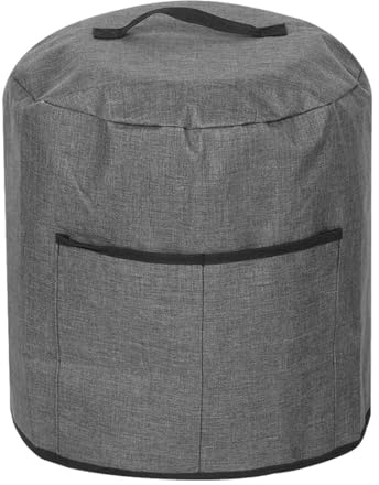 Cubierta de polvo para freidora de aire - protección excepcional, material preferido | La cubierta protectora ofrece una protección excepcional, con bolsillos delanteros, fácil de lavar, resistente