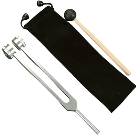 Fangxuee 128 Hz Stimmgabel Medizinische Gewichtete Biosonic Stimmgabel 128 Hz Medizinische Stimmgabel Zur Behandlung