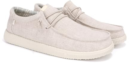 PITAS | WP150 Linen | Mocasines de Hombre | Crudo 38