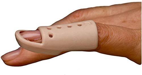 Solace Care Mallet Finger Splint DIP Ledstöd (par-erbjudande) - Avancerad högpresterande fingerskenor - Skydd Fraktursmärta - Justerbart ledstöd - Stöd för led- och DIP-led - Stack Splint - Fingerskada smärta support - (UNISEX) (#07)