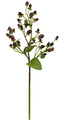 Nearly Natural 17in. Italian Coffee Bean Artificial Flower (Set of 8)