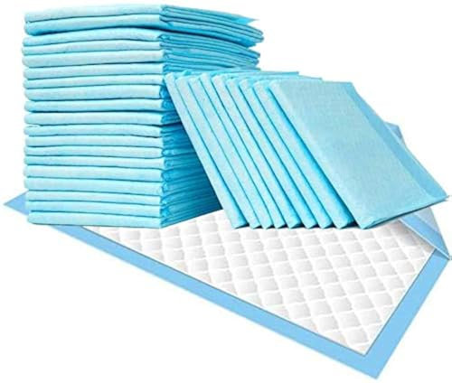 Incontinence Pads for Bed 60 x 90cm Waterproof Sheets Pack of 50 Absorbent Pads Disposable Changing Mats…
