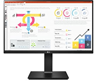 LG MONITOR 23.8 24QP750-B IPS QHD 300CD/M2 5MS 75HZ HDMI DP USB TYPE C