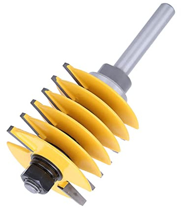 Broca Fresadora Junta de Dedo Vástago 8 mm - Herramienta Precisa para Carpintería, Fresado y Corte Exacto de Madera Profesional