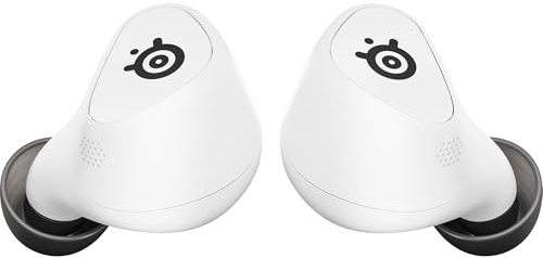 SteelSeries Arctis GameBuds Gaming-Headset für PlayStation, kabellos, 2,4 GHz + BT5.3, aktive Geräuschunterdrückung/Transparenz, 40H-Akku, kabelloses Aufladen, PS5, PC, Switch, Handy