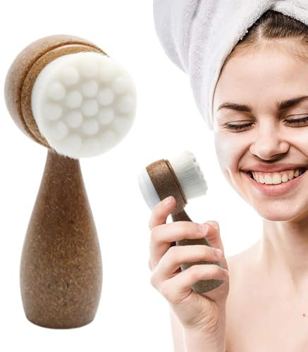 Spazzola per la pulizia del viso a doppia faccia, Spazzola per la pulizia del viso a doppia faccia - Spazzola per il viso a doppia faccia, Spazzola per il viso a doppia faccia, Spazzola per la