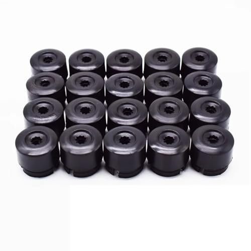 Wheel lug bolts Compatible With VW For Transporter T5 T6 2003-2020 19mm Car Wheel Nut Auto Hub Screw Cover