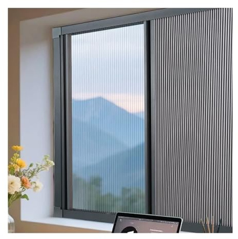LXBAMKEA Tende A Pacchetto, Tende A Nido D'ape Oscuranti Orizzontale Porta Scorrevole, Casa Camera Da Letto Cucina Lucernario Camper Giorno/Notte Privacy Zanzariere