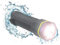 LIGGOO Torcia a LED ultra leggera e potente - Ricaricabile USB - Impermeabile ultra resistente agli urti - Torcia con 4 modalità di luce - Brevettata