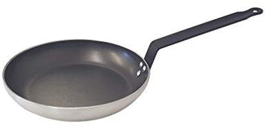 Samuel Groves - 28cm Professional Stainless Steel Non Stick Heavy Duty Aluminium Non Stick Frying Pan Non-Toxic Skillet & Oven Safe Aluminium Cookware - Made in England