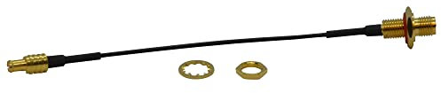 Cavo di rf, spina di SMA RP Jack-MCX, 100MM, assemblaggi cavi coassiali dei connettori RF