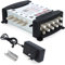 [ Test MOLTO BUONO *] DIECI 9/8 Multiswitch per Quattro & Quad LNB, multiswitch per 2 satelliti e 8 partecipanti (TV, ricevitore satellitare), distributore digitale HD 4K Matrix satellitare, antenna a