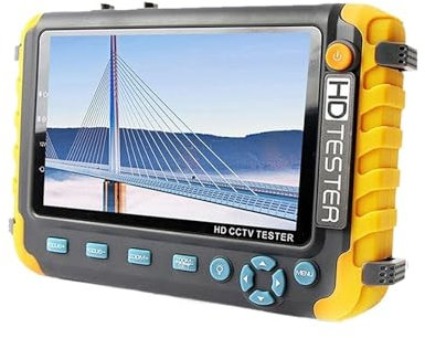 Tester per telecamere IP Iv8w CCTV Monitor Camere Tester RS485 Controllo PTZ Ingresso VGA Cavo UTP For 8MP AHD TVI CVI CVBS Cftv Tester Telecamera Analogica Monitor per tester TVCC di sicurezza