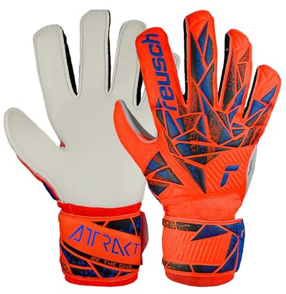 Reusch ATTRAKT Solid Orange-Blue 8,5, Schwarz, 9