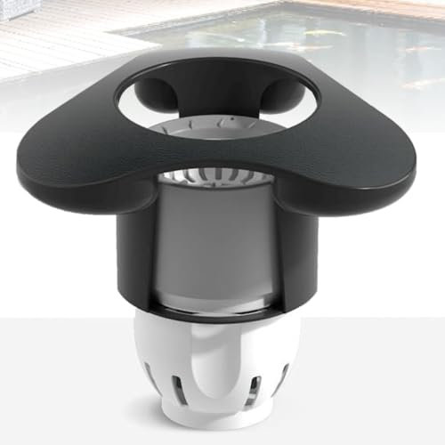Skimmer Flotante Para Estanques, Skimmer Flotante Multifunción, Skimmer Y Clarificador Robot Skimmer Para Piscinas, Limpiador Extractor De Superficies Para Piscinas, Para Piscinas De Hasta 25 M²