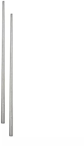 Tognana Set 2 Bacchette Bastoncini per Sushi in Acciaio Inox, 24 cm, Argento | Linea Tex Mex