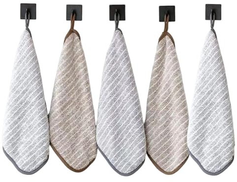 Generisch Küchentücher, Spüllappen | 5X Spültücher zum Trocknen von Geschirr - Leistungsstarke Geschirrtücher zum Geschirrspülen, weiche, saugfähige, schnell trocknende Geschirrtücher für die Küche