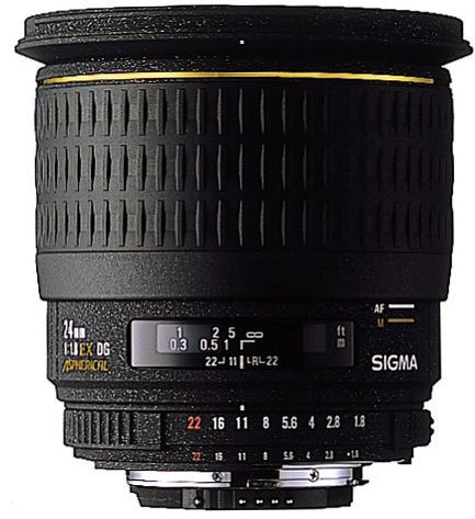 Sigma Wide Angle - Obiettivo 24mm f/1.8 EX DG per Pentax AF