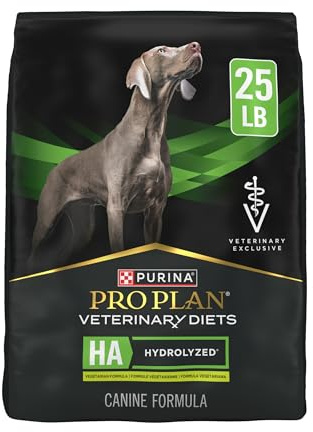 Purina Pro Plan Veterinary Diets HA Hydrolyzed Protein Dog Food Dry Vegetarian Formula - 25 lb. Bag