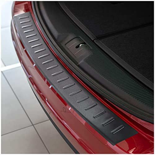 tuning-art Ladekantenschutz passend für VW Sharan 2 Seat Alhambra 2 | Anthrazit V2A Edelstahl Passgenau Abkantung Rostfrei Spezialklebeband Reinigungstuch Montageanleitung