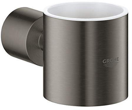 GROHE Atrio | Accessoires - Halter | hard graphite gebürstet | 40304AL3
