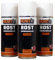 Rostio 3 x Convertitore di ruggine spray 400 ml epossidico con primer, neutralizza la ruggine e blocca la corrosione
