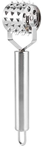 Meat Roller, Stainless Steel Meat Tenderizer Roller Beef Steak Chicken Mallet Hammer Kitchen Tool