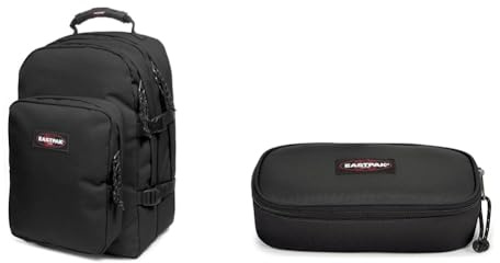 EASTPAK PROVIDER Rucksack, 111 cm, 107 L, Schwarz & Oval XL Single Pencil Case, 22 cm, Schwarz