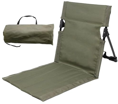Murman Strandmatte Faltbar Sonnenliege Liege Matte Gartenliege Mit Rückenlehne, Faltbarer Strandkörbe, Klappbarer Stadionstuhl Strandstühle Reisestühle Strandliege Für Camping, Picknick, Wandern