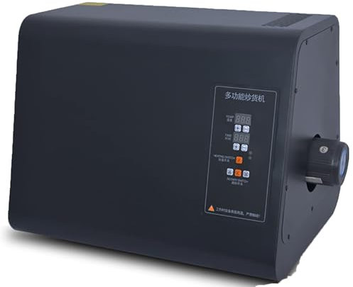 ZHIXUMM MáQuina Tostadora De Café Comercial De Nueces, Tostadora EléCtrica De Nueces, SéSamo Y Maní De 1500 W, Temperatura Y Tiempo Ajustables, para Hogares, CafeteríAs, Hoteles