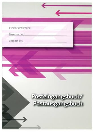 Posteingangsbuch/Postausgangsbuch