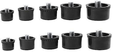 DIYEAH 10pcs Replaceable Hammer Head Rubber Hammer Accessories Replacement Mallet Head for Flooring Installation