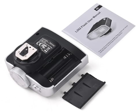 Juroupi Juroupi Universal Mini Camera Flash GN15 On-camera Flash Light 6000K Speedlite 6-Level Brightness Manual/Auto with Fill Light Replacement for Fujifilm