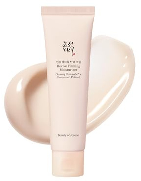 Beauty of Joseon Revive Firming Moisturizer Ginseng Ceramide + Fermented Retinol for Dry, Sensitive Skin Korean Skincare for Women and Men, 60ml,2.02 fl.oz.