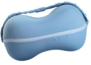 Cuscino per ginocchia a recupero lento con supporto ergonomico per dormire, riduce la pressione e migliora il sonno, Iscose oscurato memory spume cuscino per gambe per dormitori laterali fornendo una