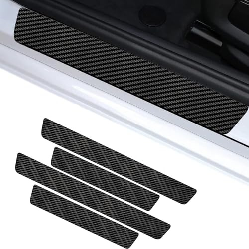 Protector Umbral Puerta Coche para VW T5 T6 T6.1 California Multivan Transporter T7 Multivan, Coche Protective de Umbral de Puerta Película Protectora Decoración Estribos Coche