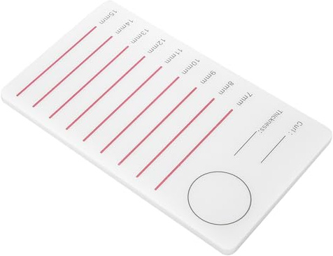 OPPWONG Supporto per Ciglia, Cuscinetto in Silicone per Estensione Ciglia per Innesto, Strumento per Trucco con Angoli Lisci Dal Design Professionale, Ideale per il Salone e l'uso Personale (Tavolo